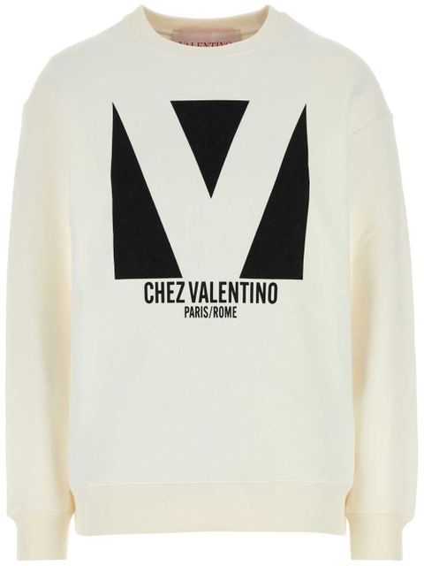 Valentino Garavani logo-print sweatshirt - White - zdjęcie produktu nr 1