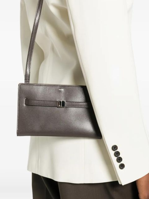 TOTEME belted cross body bag - Brown