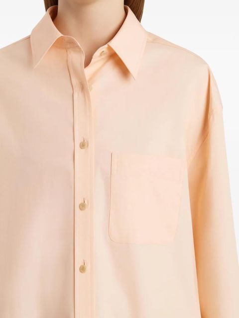 KHAITE cotton shirt - Pink