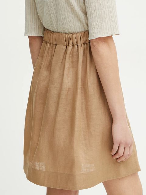 MM by Max Mara spódnica lniana - zdjęcie produktu nr 2