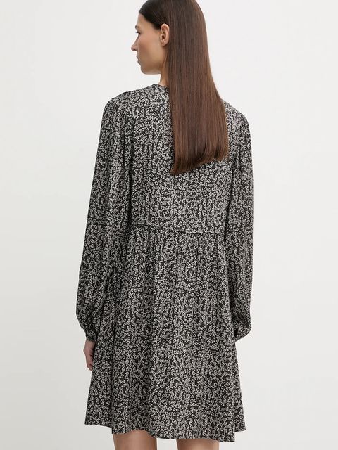 Marc O'Polo sukienka kolor szary mini rozkloszowana 510120821329