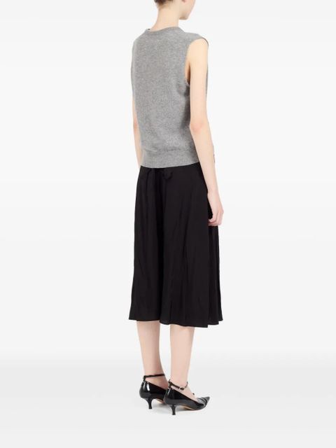 Maison Margiela V-neck virgin-wool vest - Grey