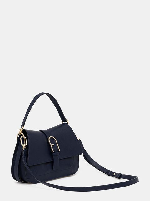 Furla torebka skórzana kolor granatowy WB00996.BX2045.4533S - zdjęcie produktu nr 2