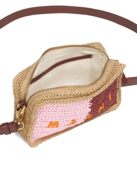 Marni Seaside colour-block camera bag - Brown - zdjęcie produktu nr 2