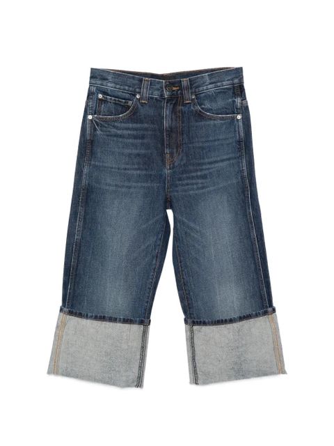 KHAITE belt-loops jeans - Blue - zdjęcie produktu nr 1