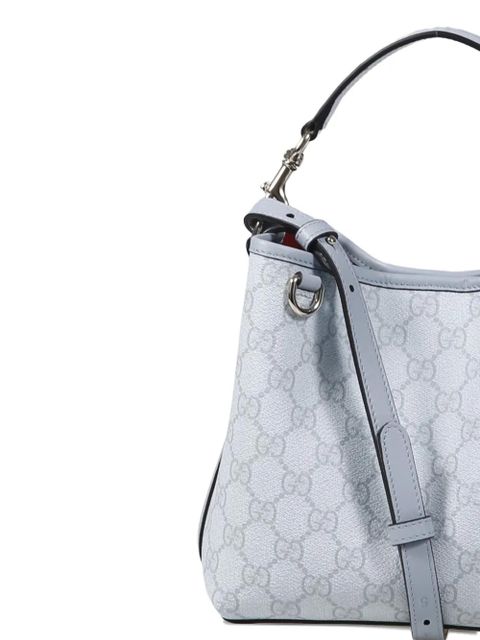 Gucci small monogram top-handle tote bag - Blue - zdjęcie produktu nr 2