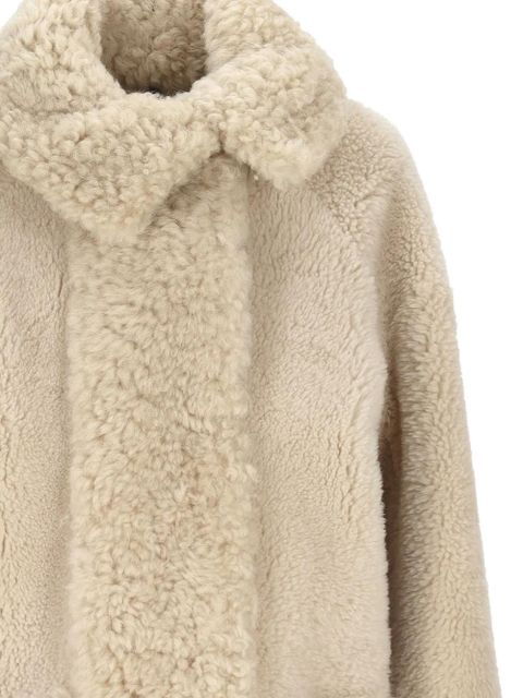 Moncler Gobain short down jacket - Neutrals