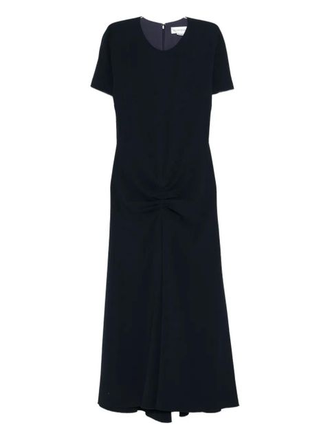 Victoria Beckham short-sleeve gathered dress - Blue - zdjęcie produktu nr 2
