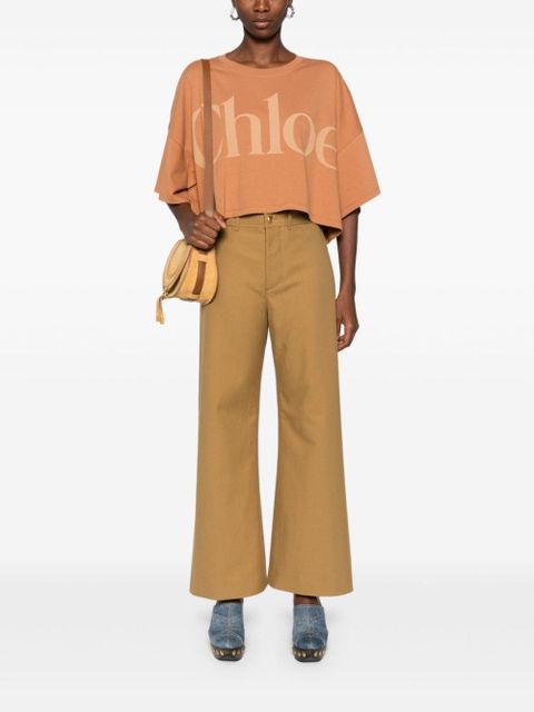 Chloé wide-leg trousers - Brown - zdjęcie produktu nr 2