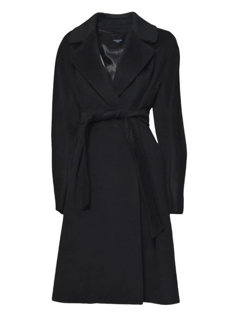 Weekend Max Mara belted wrap coat - Black - zdjęcie produktu nr 1