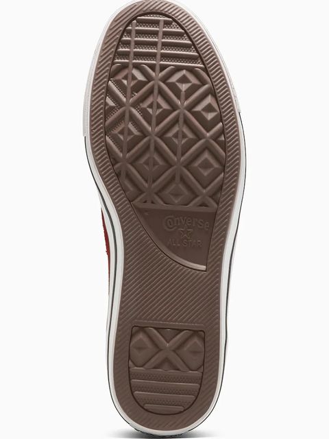 Converse mokasyny zamszowe Chuck Taylor All Star Loafer kolor czerwony A15597C