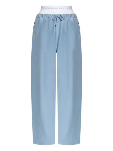 Alexander Wang drawstring pocket trousers - Blue - zdjęcie produktu nr 1