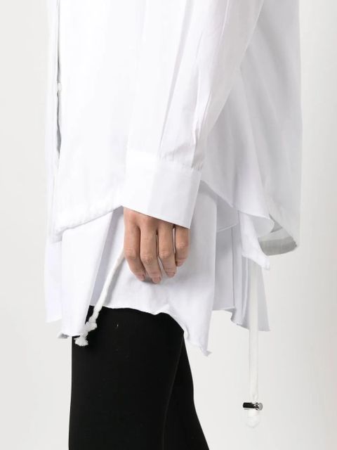 Diesel extra-fabric-detail shirt - White