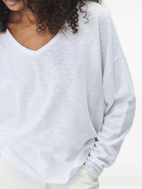 American Vintage Sonoma long-sleeve T-shirt - White