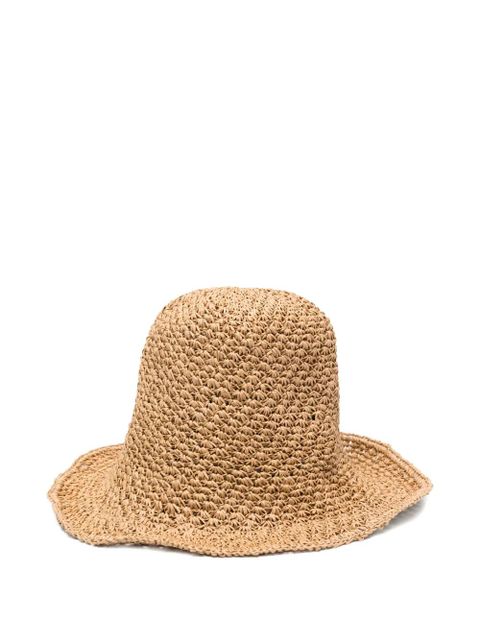 Ruslan Baginskiy straw bucket hat - Neutrals - zdjęcie produktu nr 2