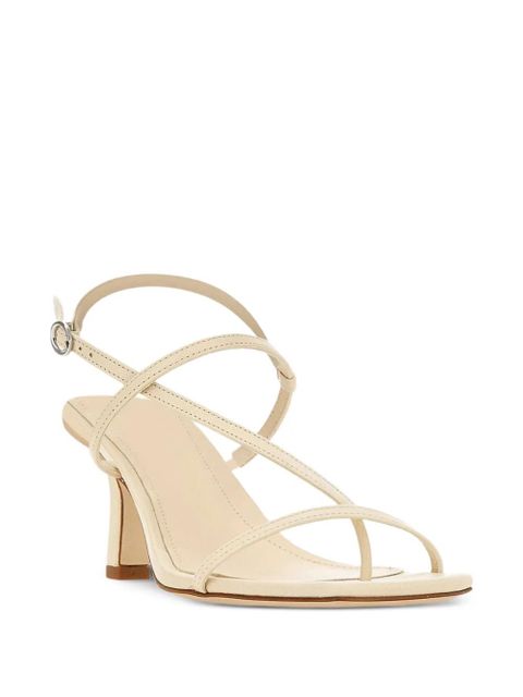 Aeyde Elise slim straps toe post sandals - Neutrals - zdjęcie produktu nr 2