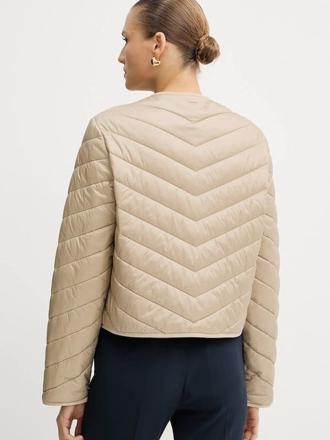 BOSS kurtka kolor beżowy przejściowa 50543249 - zdjęcie produktu nr 2