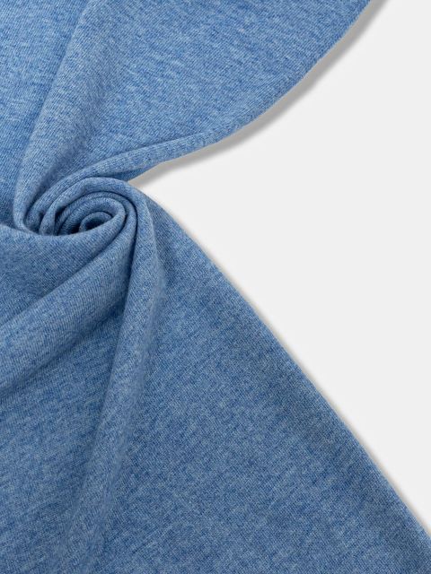 United Colors of Benetton szalik wełniany kolor niebieski gładki 1002DU01E