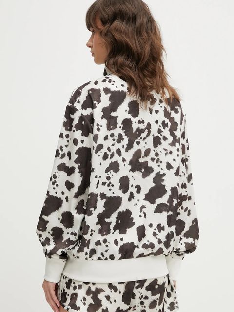 adidas Originals bluza damska kolor brązowy wzorzysta KA2683