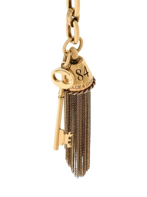 Dolce & Gabbana metal charm keychain - Gold - zdjęcie produktu nr 2