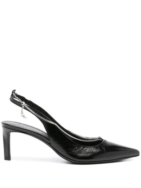 Zadig&Voltaire First Night 60mm slingback pumps - Black - zdjęcie produktu nr 1
