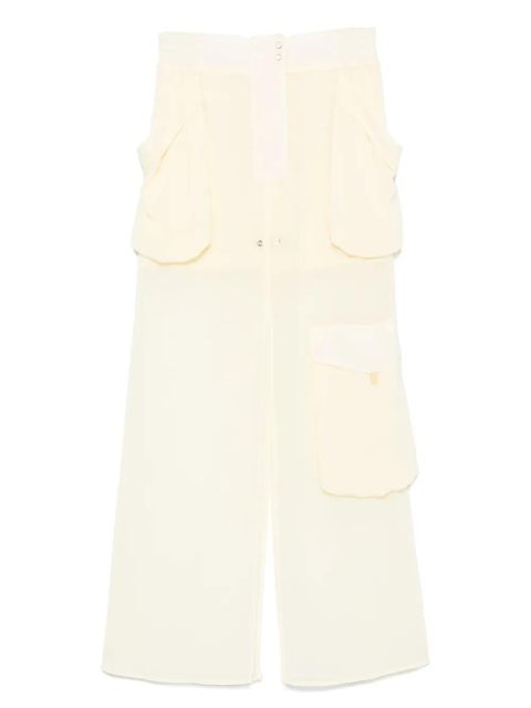 PINKO layered-design midi skirt - Yellow - zdjęcie produktu nr 1