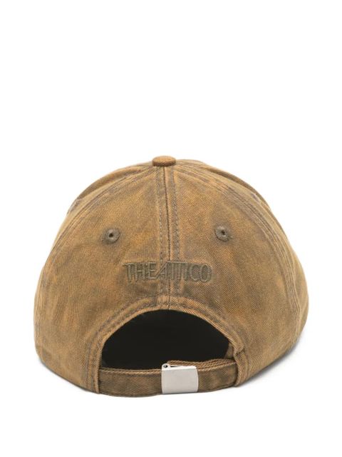The Attico logo-embroidered baseball cap - Brown