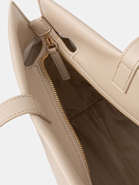 Tommy Hilfiger torebka kolor beżowy AW0AW17693