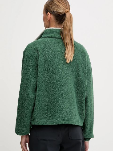 Columbia bluza sportowa Helvetia kolor zielony gładka 2092231 - zdjęcie produktu nr 2