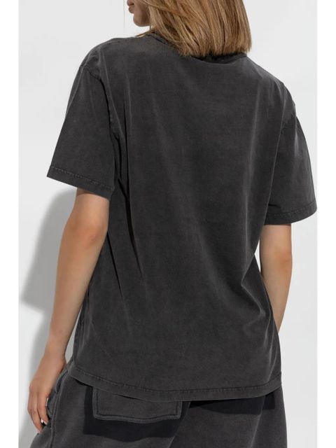 Alexander Wang blade-logo cotton T-shirt - Black
