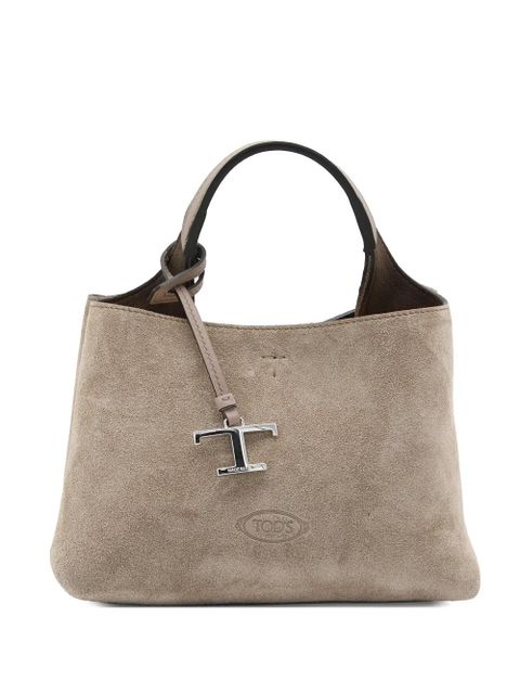 Tod's mini T-charm tote bag - Neutrals - zdjęcie produktu nr 1
