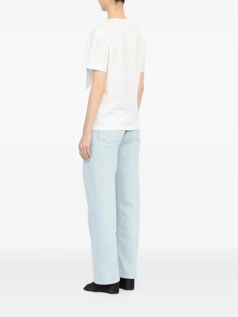 MM6 Maison Margiela roundneck graphic t-shirt - White