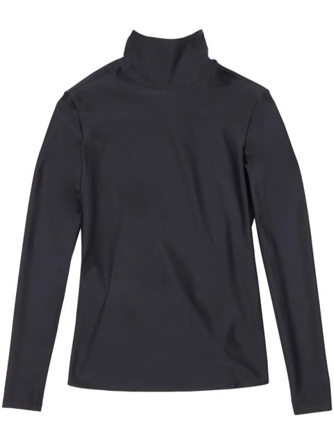 Balenciaga long-sleeve turtleneck top - Black