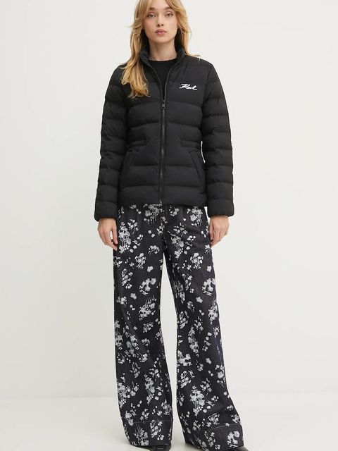 Karl Lagerfeld kurtka kolor czarny zimowa A1W15049