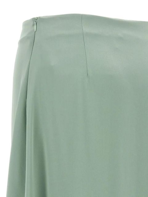 Max Mara side-split midi skirt - Green