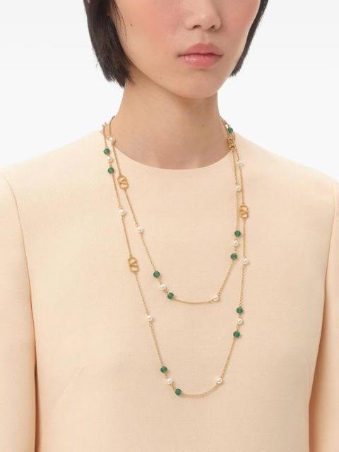 Valentino Garavani VLogo Signature necklace - Gold