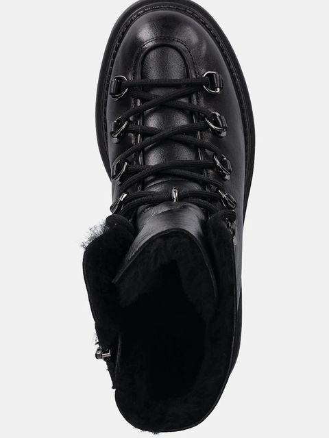 Answear.LAB śniegowce skórzane kolor czarny