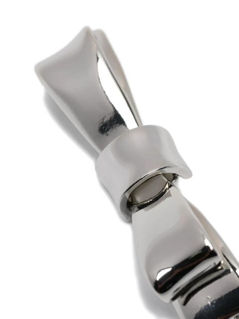 Blumarine bow hair pin - Silver