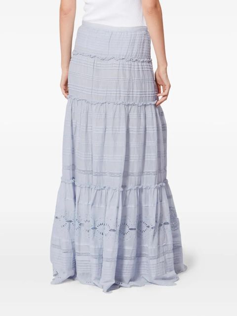 MARANT ÉTOILE Paoline tiered maxi skirt - Blue