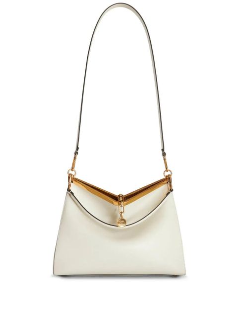 ETRO large Vela leather shoulder bag - White - zdjęcie produktu nr 1