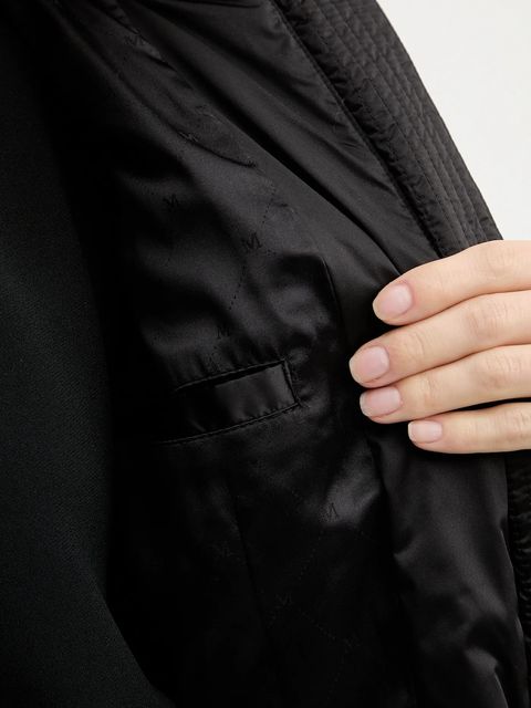 Marciano by Guess kurtka puchowa ELLY kolor czarny zimowa 5BGL39 7374A