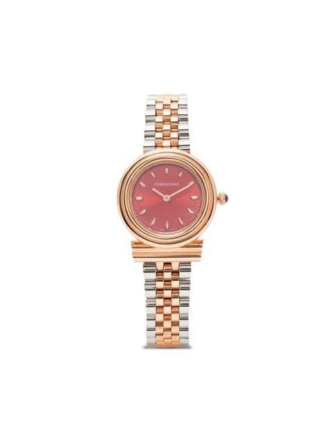 Ferragamo Gancini twisted watch - Red - zdjęcie produktu nr 1