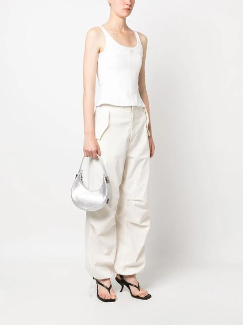 Osoi metallic Toni shoulder bag - Silver - zdjęcie produktu nr 2