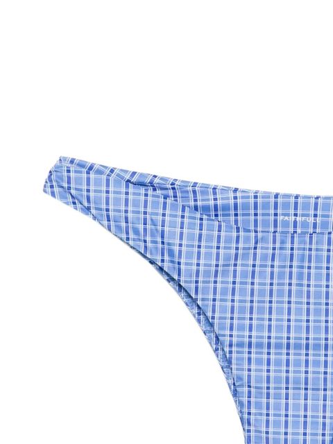 Faithfull the Brand Leone bikini bottoms - Blue