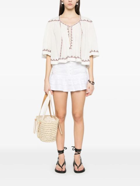 MARANT ÉTOILE Darine skort - White