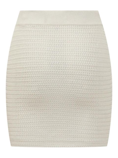 AMIRI pocket-detail mini skirt - Neutrals - zdjęcie produktu nr 2