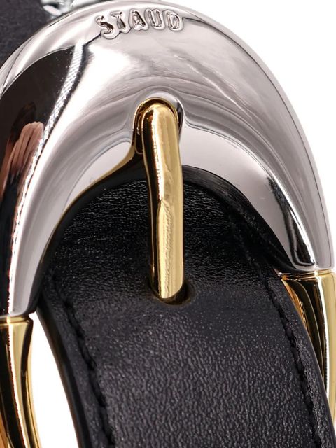 STAUD buckle shoulder bag - Black