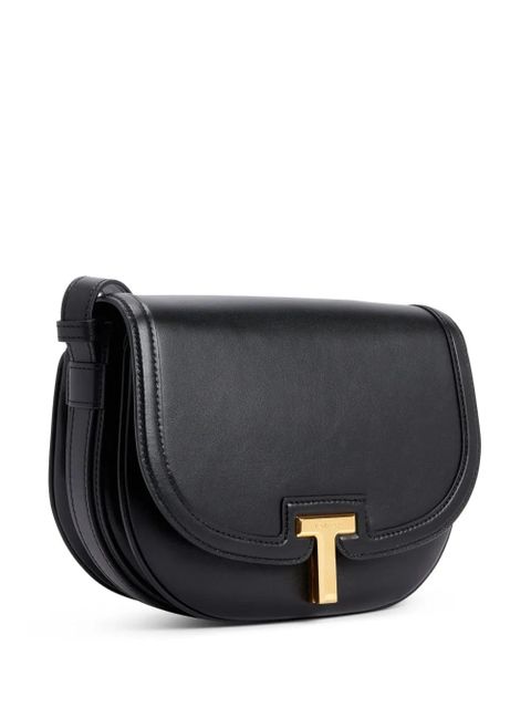 TOM FORD Wallis leather crossbody bag - Black