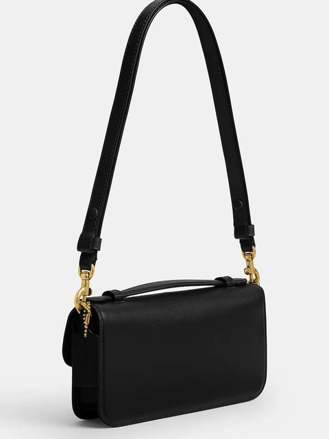 Coach torebka skórzana Elora kolor czarny CCY30 - zdjęcie produktu nr 2