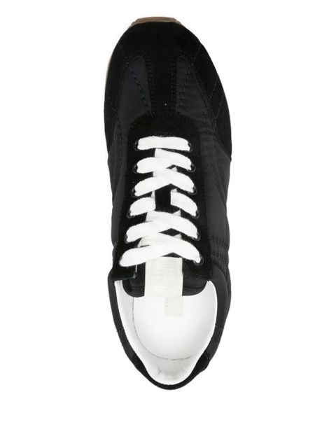TOTEME padded lace-up sneakers - Black